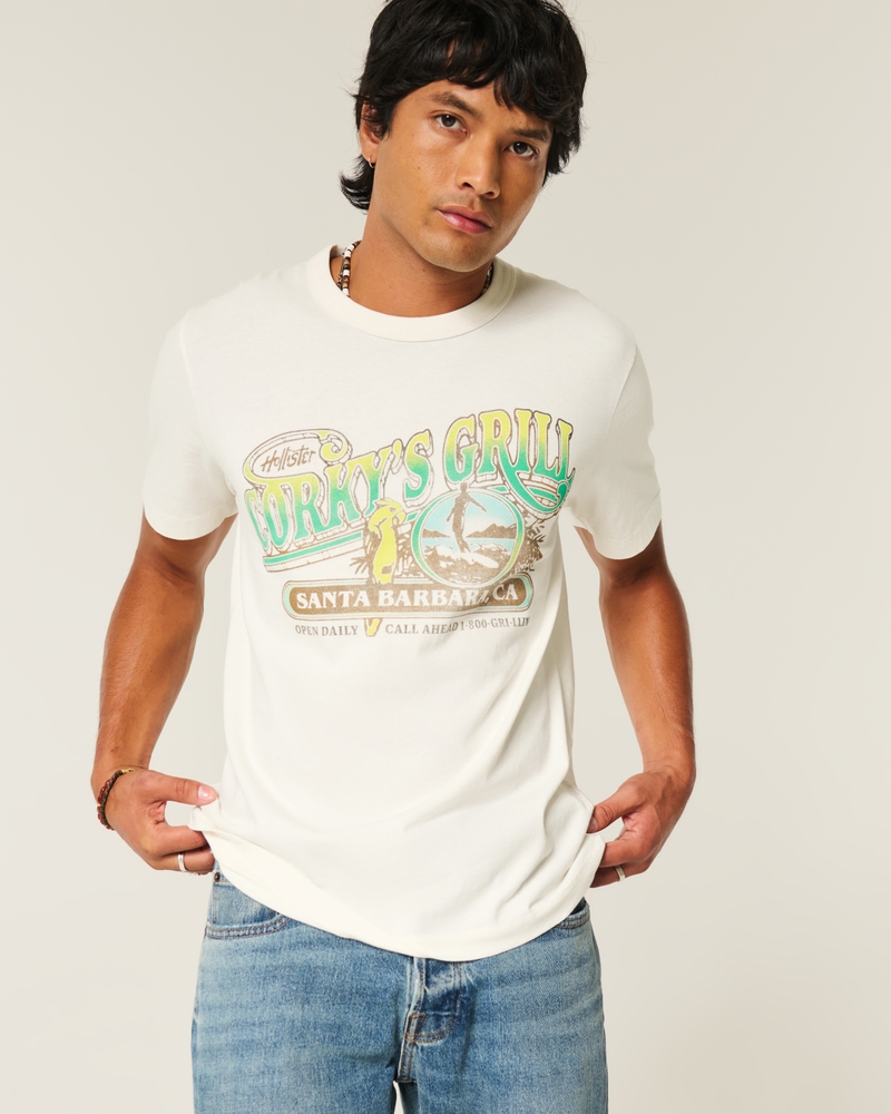 Corky's Grill Logo Graphic Tee