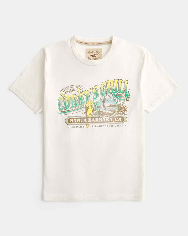 Corky's Grill Logo Graphic Tee