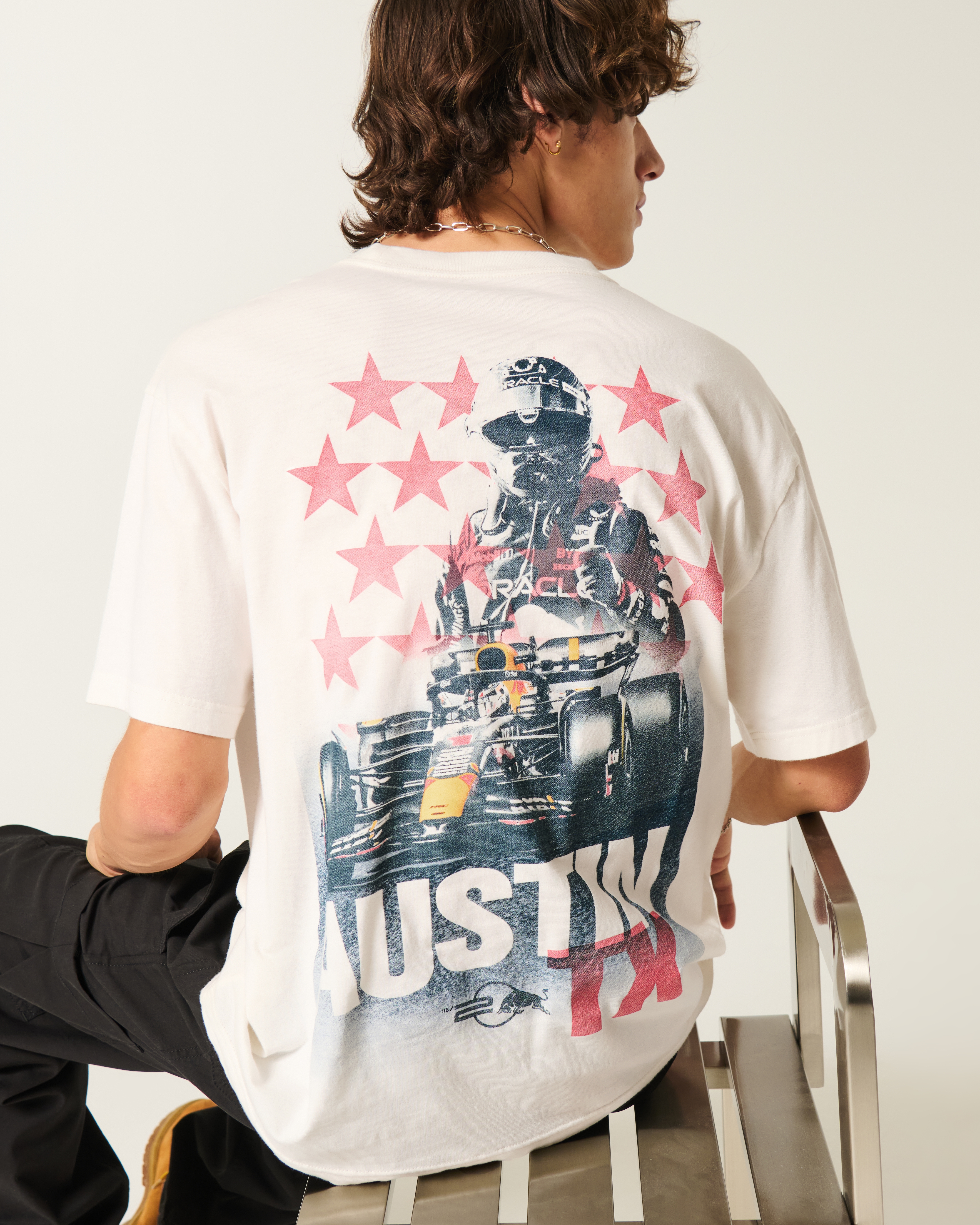 Boxy Oracle Red Bull Racing Graphic Tee