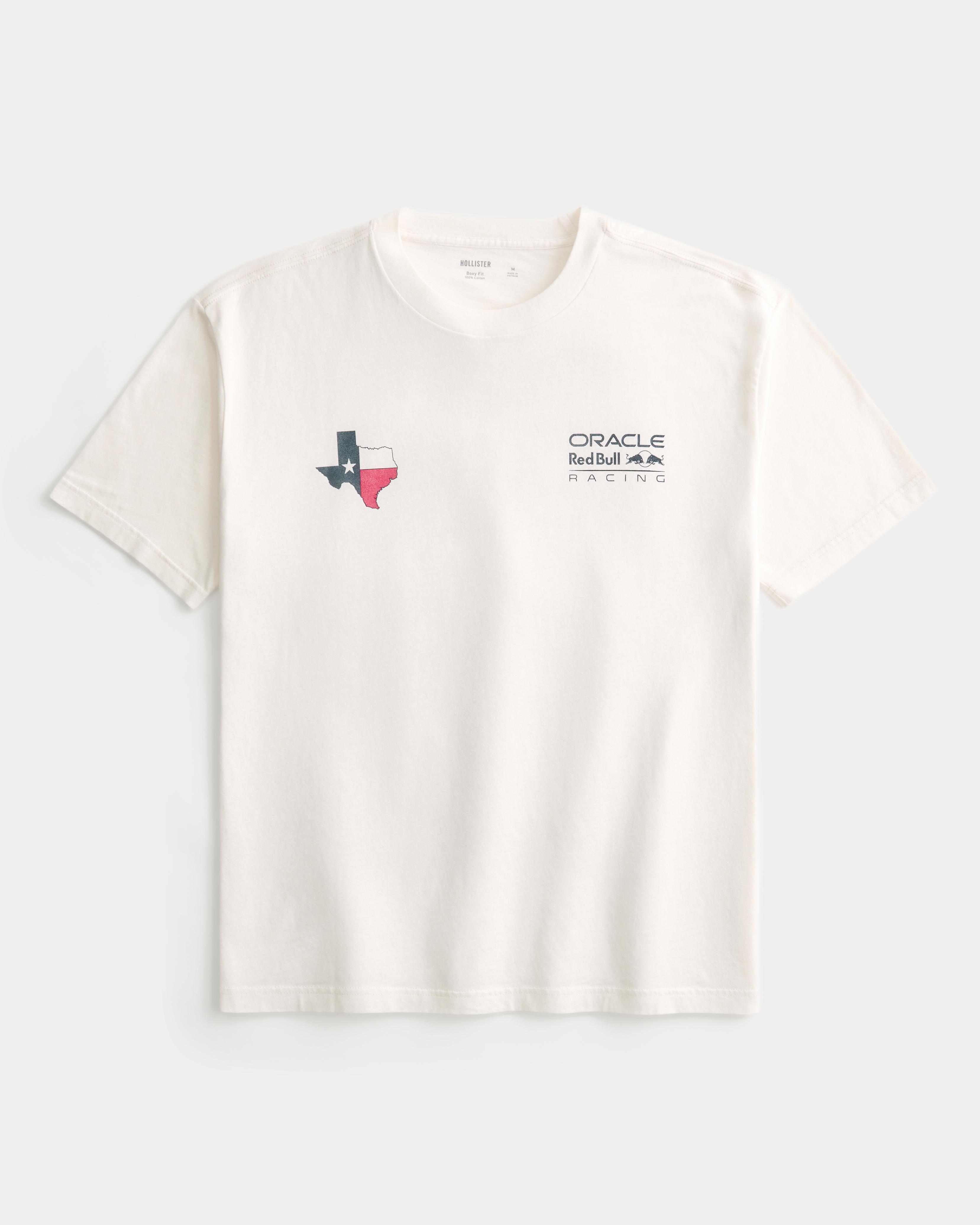 メンズ Oracle Red Bull Racing ボクシー グラフィックTシャツ