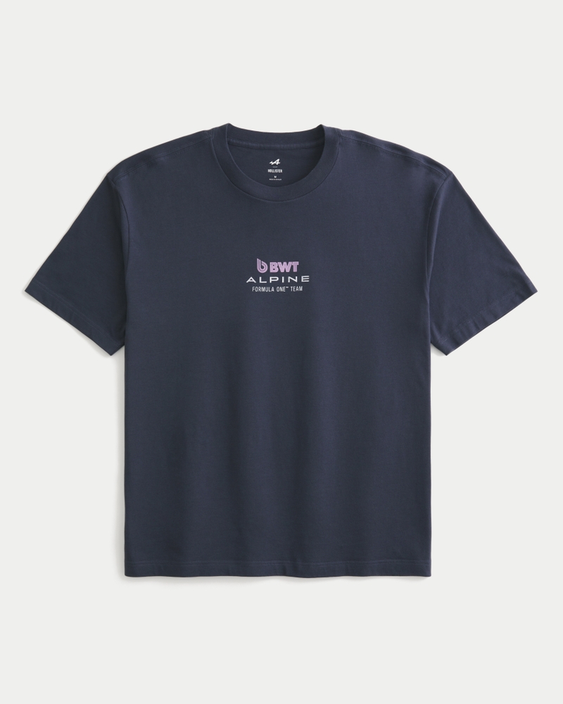 Boxy BWT Alpine Formula One Team Graphic Tee