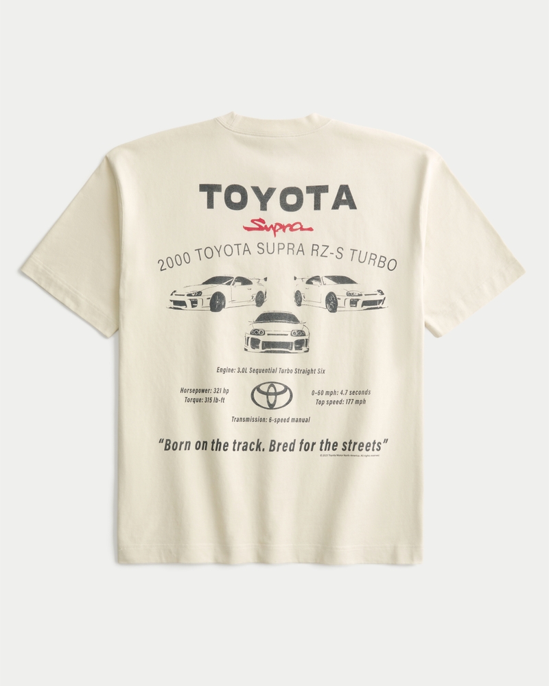 Boxy Heavyweight Toyota Supra Graphic Tee