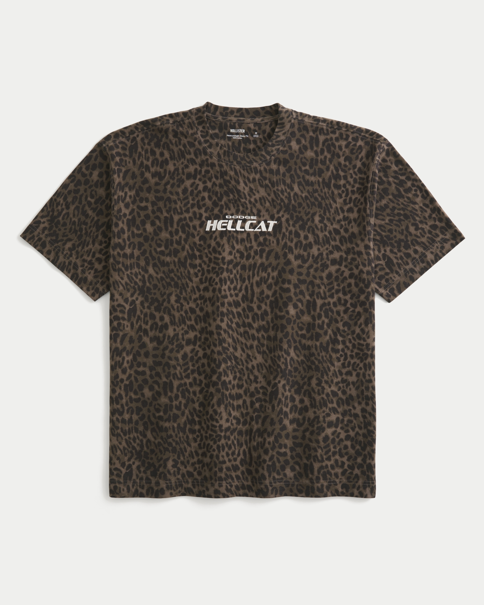T-shirt Homme Avec Poche Poitrine Et Patch Ours – Col Rond, Gris Clair – Confortable Et Robuste, Coupe Classique