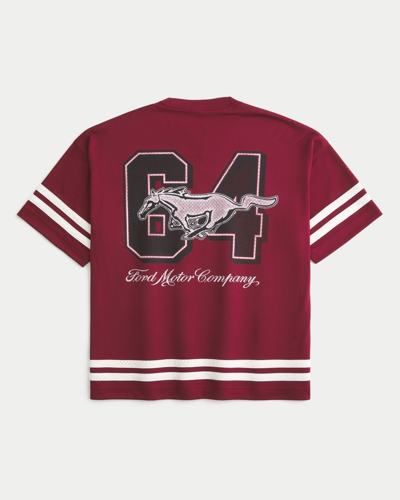 Men's Baggy Ford Mustang Graphic Jersey | Men's Clearance