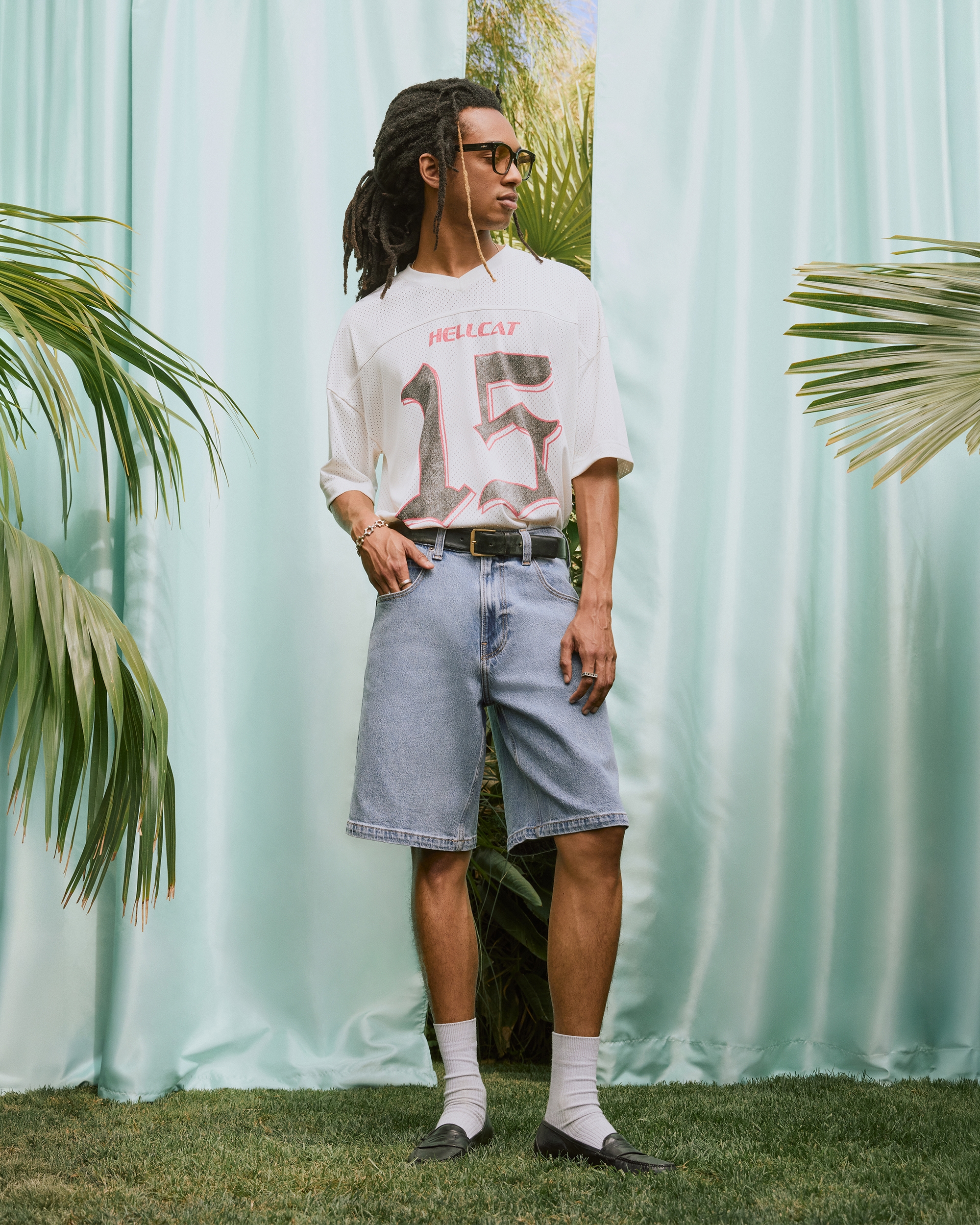 Baggy Dodge Hellcat Graphic Jersey