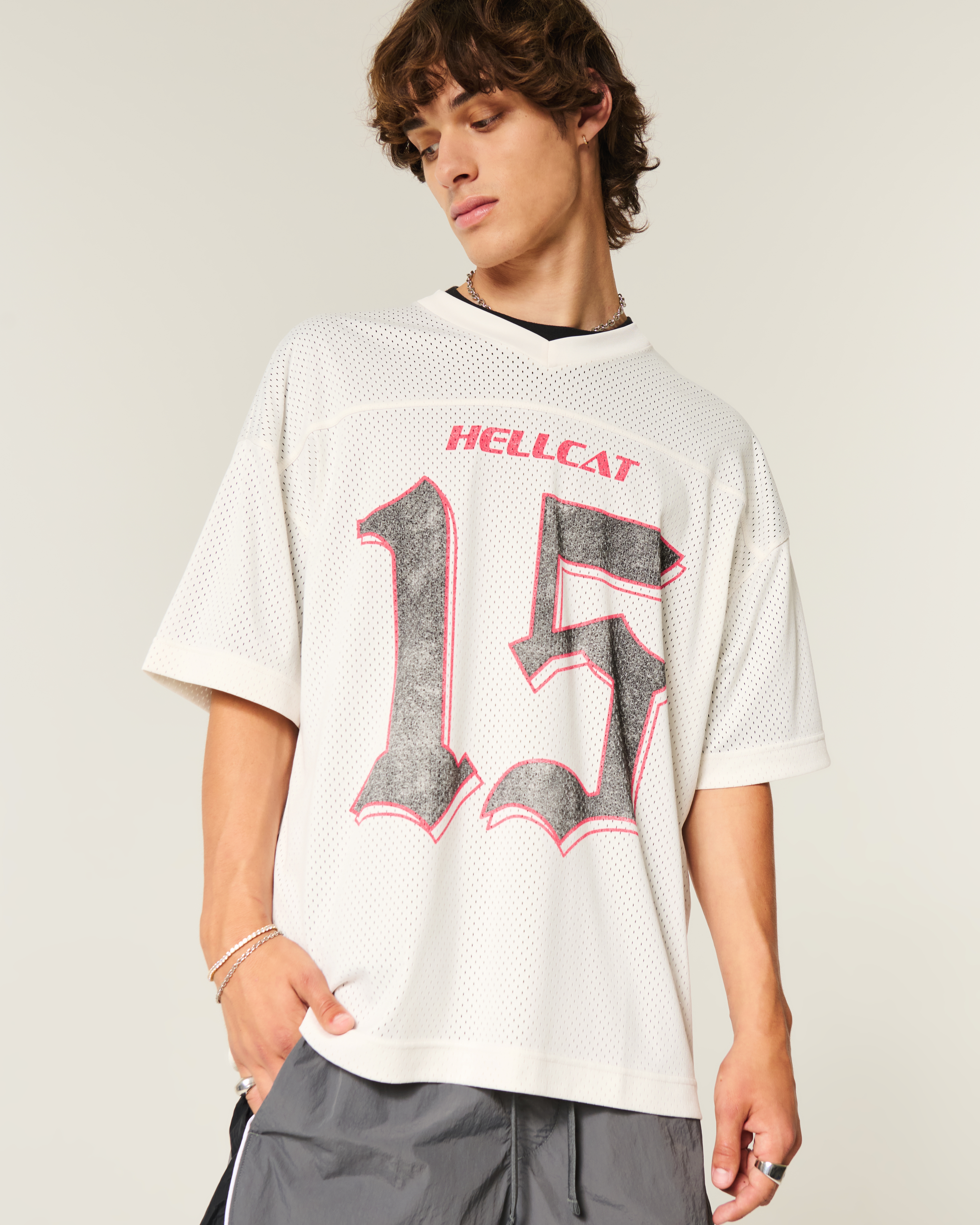 Baggy Dodge Hellcat Graphic Jersey