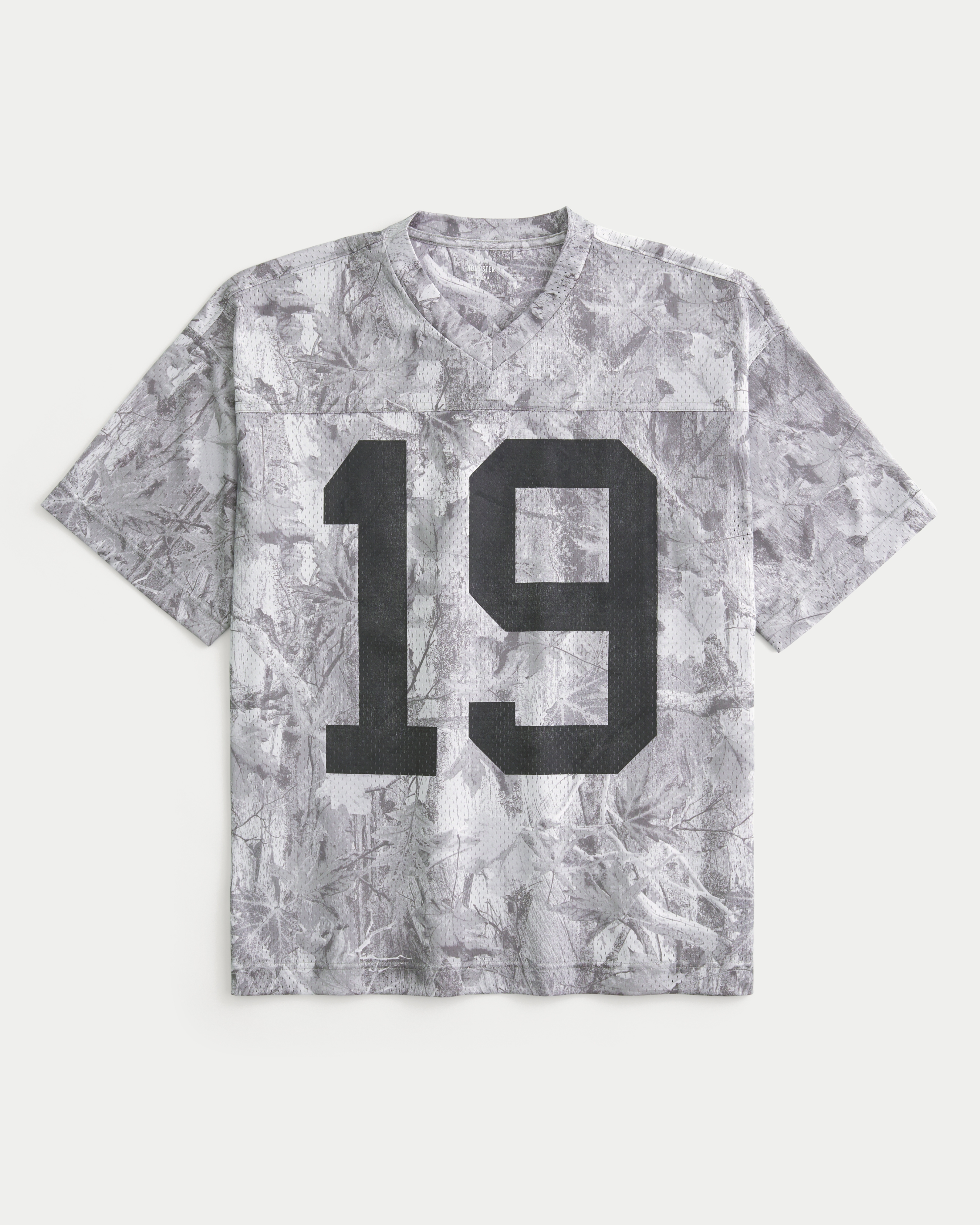 Baggy Graphic Camo Jersey