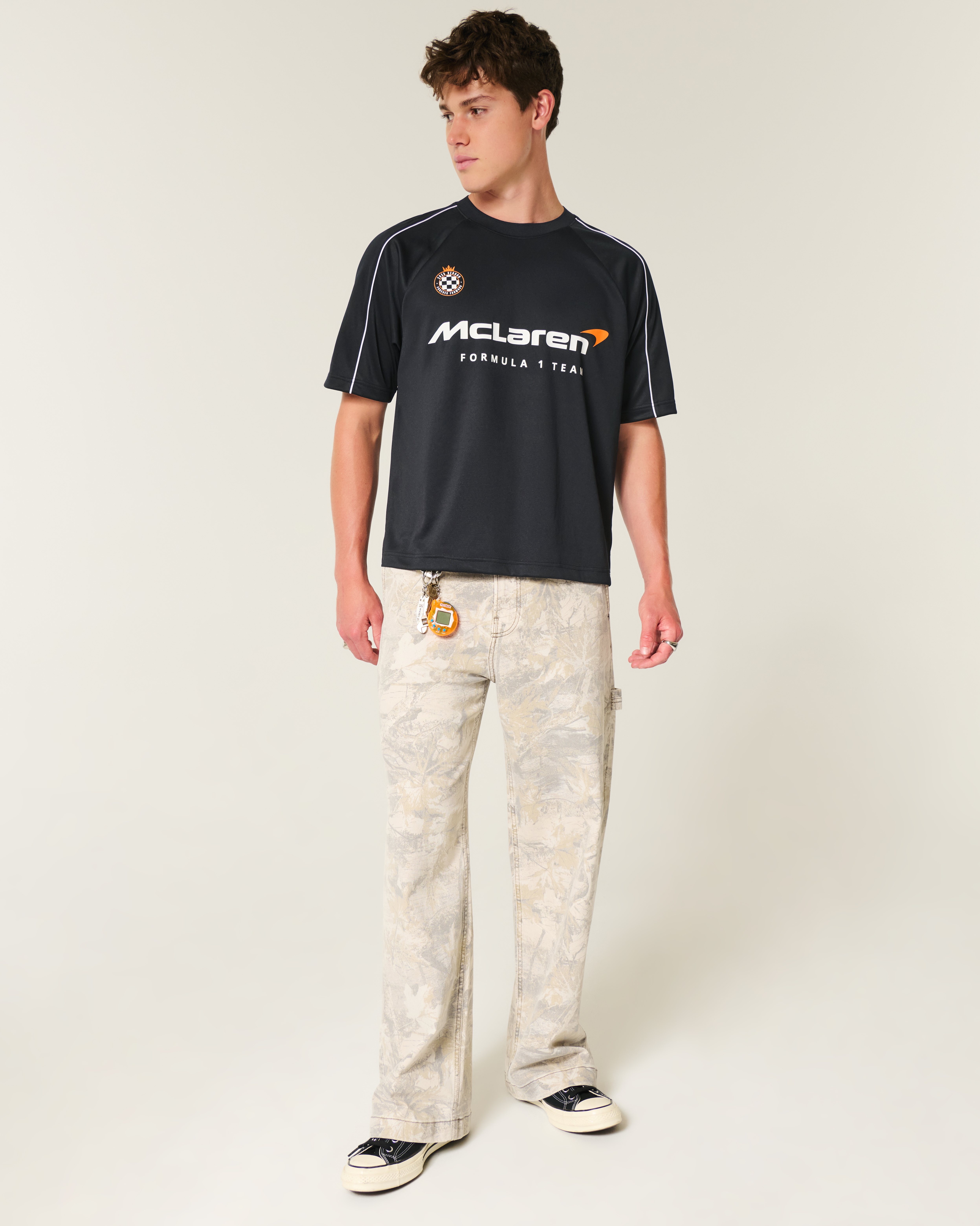 Boxy McLaren Graphic Soccer Jersey