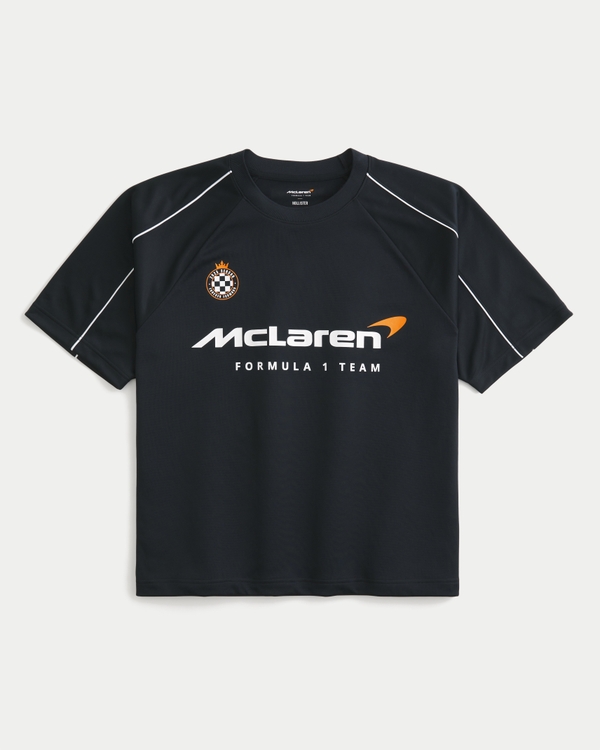 Boxy McLaren Graphic Soccer Jersey, Black view 2