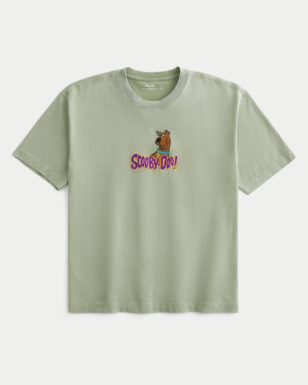 ボクシー ヘビーウェイト Scooby-Doo グラフィックTシャツ, ウォッシュドレッド view 1