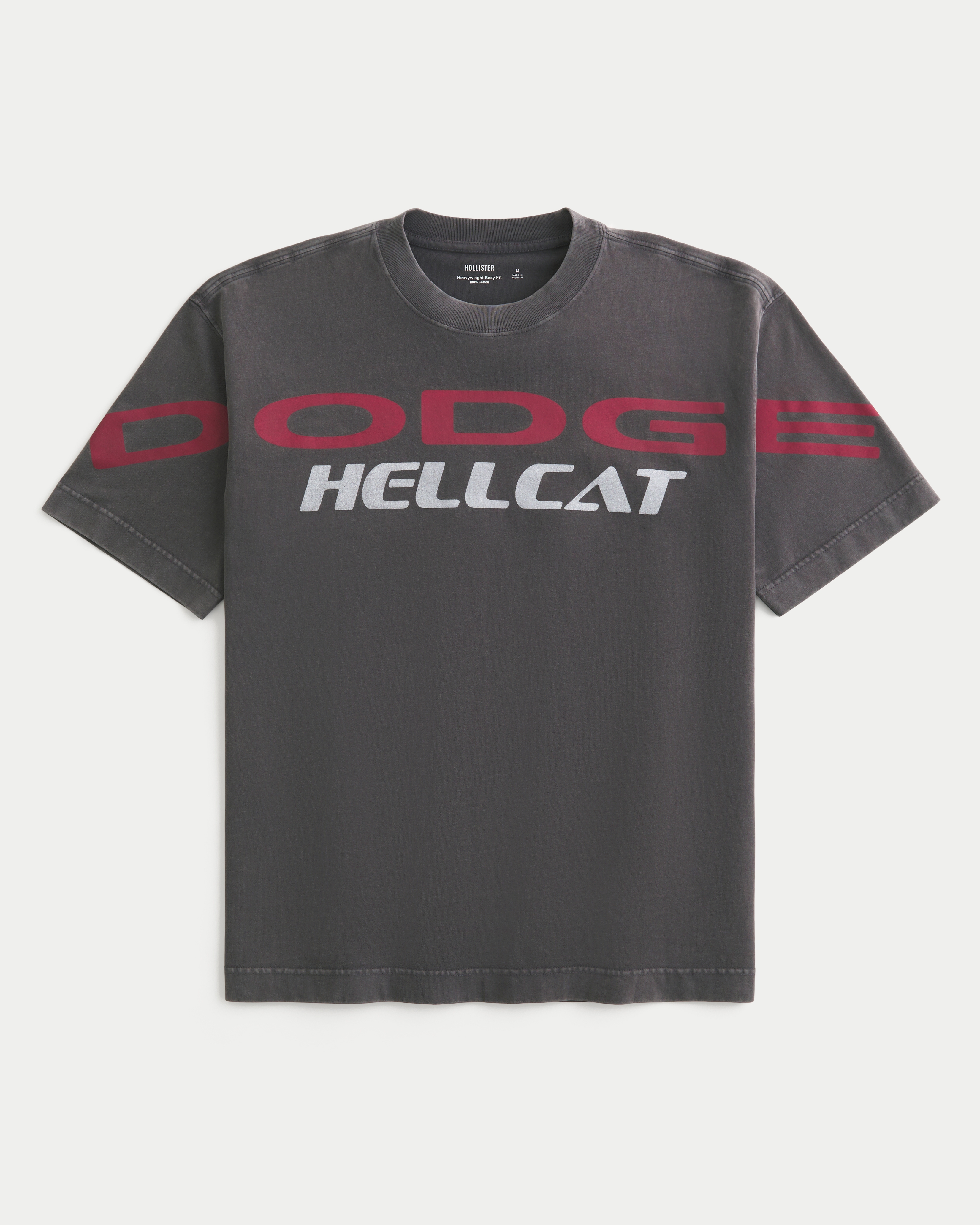 Boxy Heavyweight Dodge Hellcat Graphic Tee