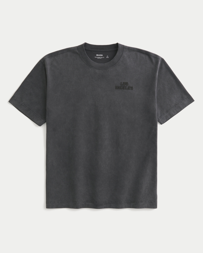 Boxy Heavyweight Los Angeles Graphic Tee
