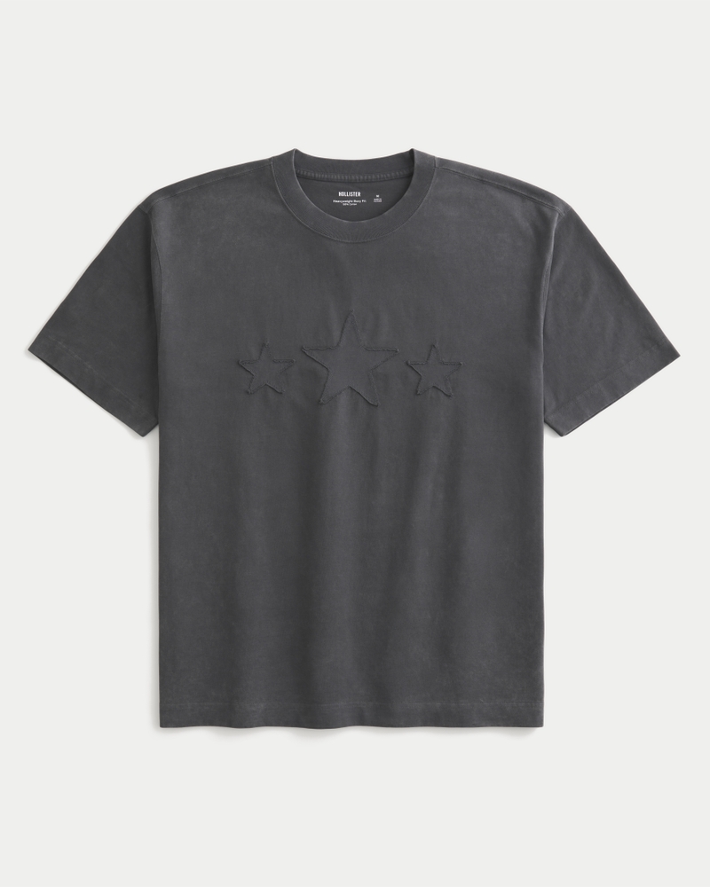 Boxy Heavyweight Star Graphic Tee