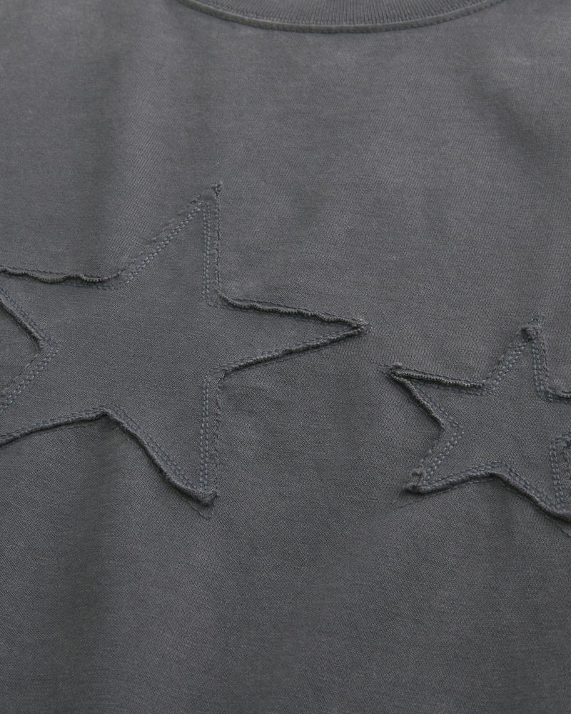 Boxy Heavyweight Star Graphic Tee
