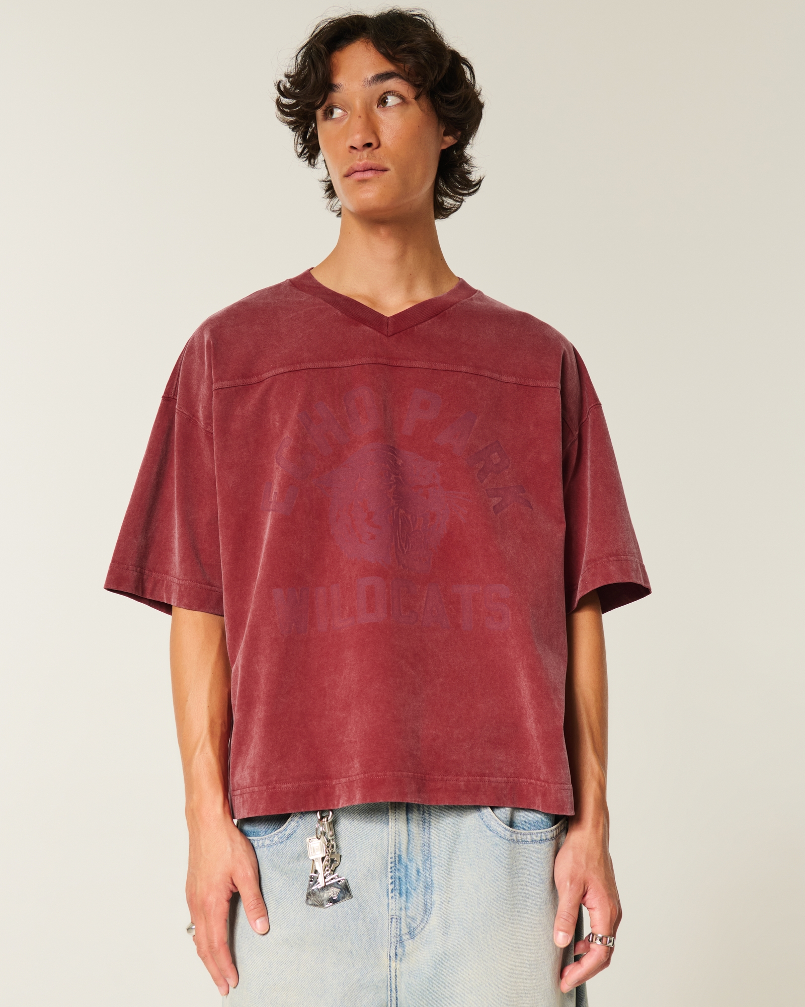 トップス house on the hill L/S Tee (Checker) 80 KIC_323-5350-00661-508_model1?