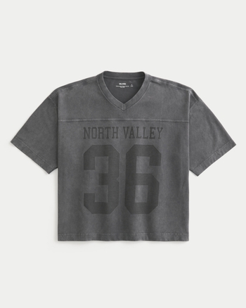 GROOVY COLORS Football Tee