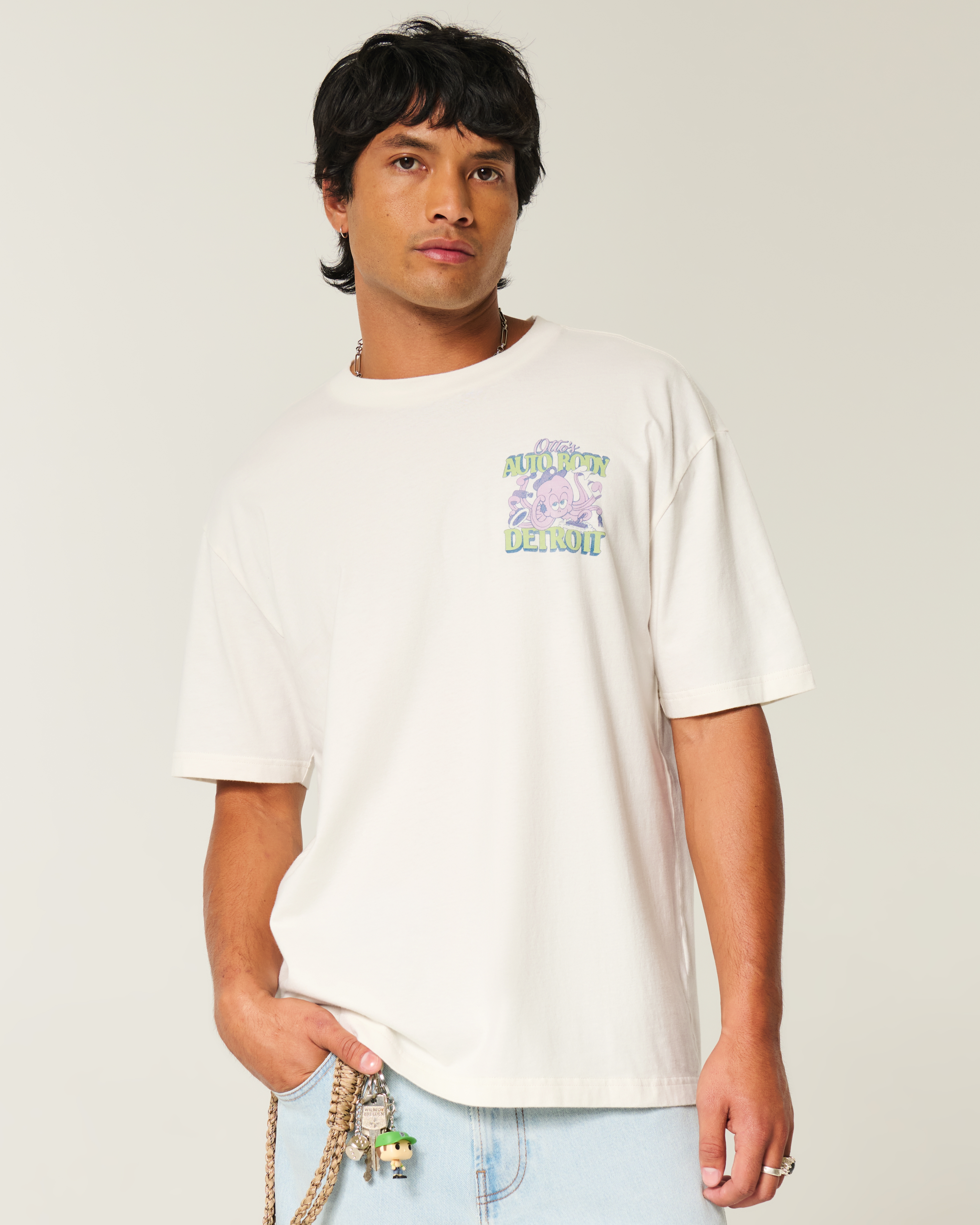 Boxy Otto's Auto Body Graphic Tee