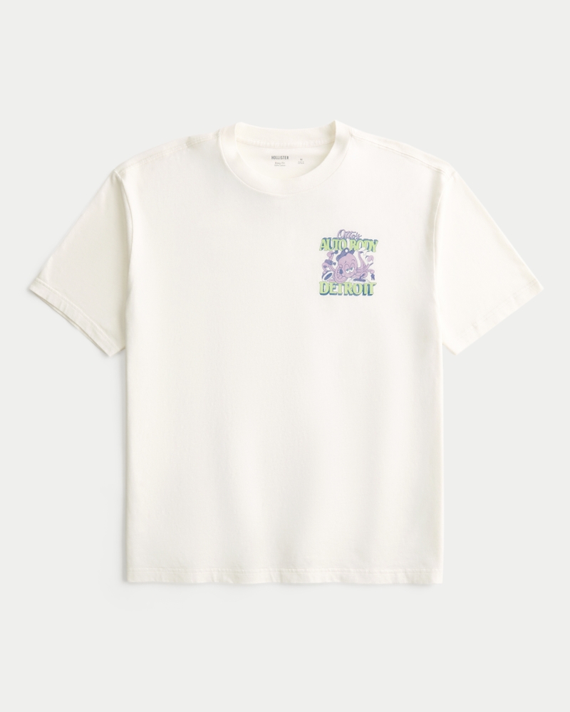 Boxy Otto's Auto Body Graphic Tee