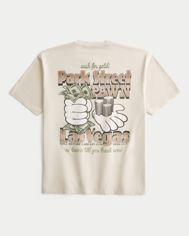 Boxy Park Street Pawn Graphic Tee