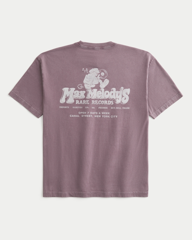 Men's Boxy Max Melody's Graphic Tee | Men's Tops
