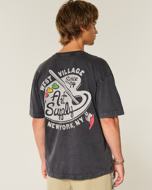 Boxy West Village Art Supply Graphic Tee