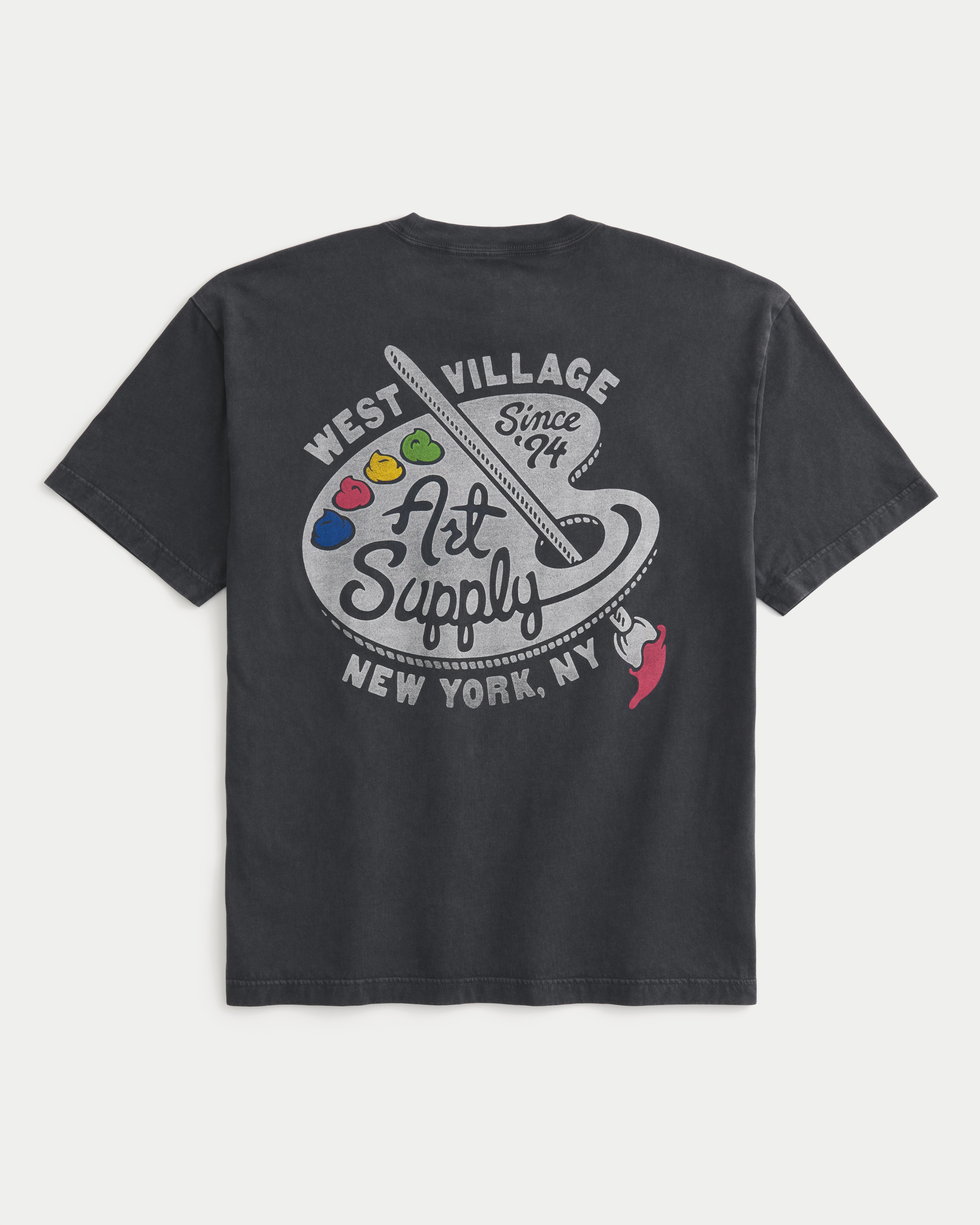 Men's Boxy West Village Art Supply Graphic Tee | Men's Tops