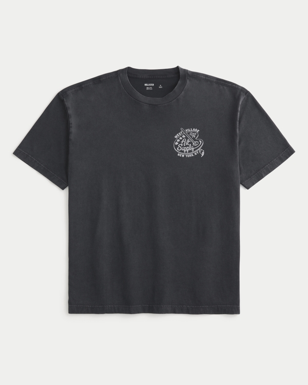 Boxy West Village Art Supply Graphic Tee