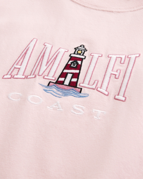 Men's Boxy Heavyweight Amalfi Coast Graphic Tee | Men's Sale