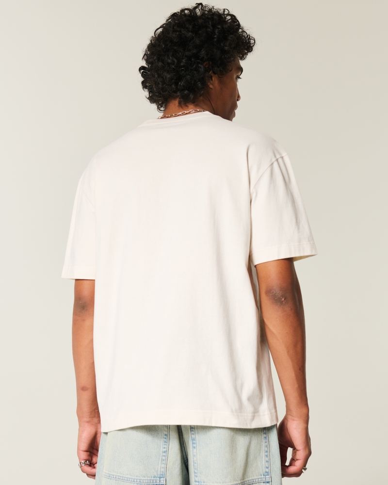 Boxy Heavyweight Croatia Graphic Tee