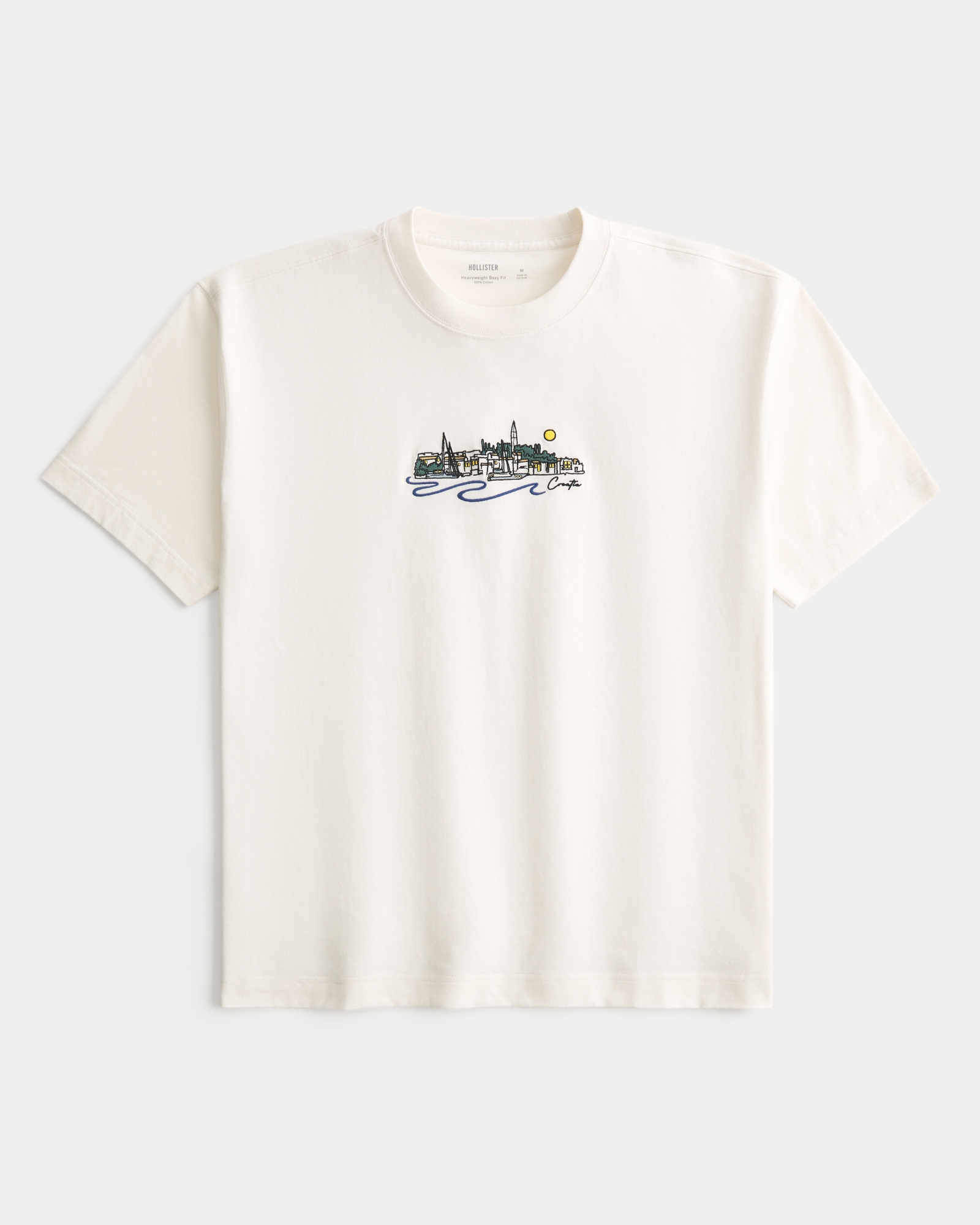 Men's Boxy Heavyweight Croatia Graphic Tee | Men's Clearance