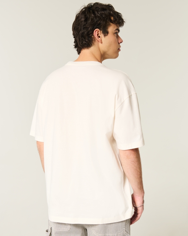Men's Boxy Oasis Graphic Tee | Men's Sale | HollisterCo.com