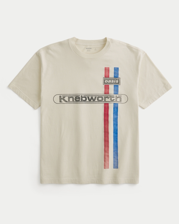 Men's Boxy Oasis Graphic Tee | Men's Clearance | HollisterCo.com