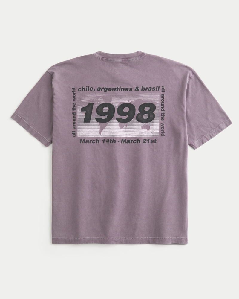 Men's Boxy Oasis Graphic Tee | Men's Tops | HollisterCo.com