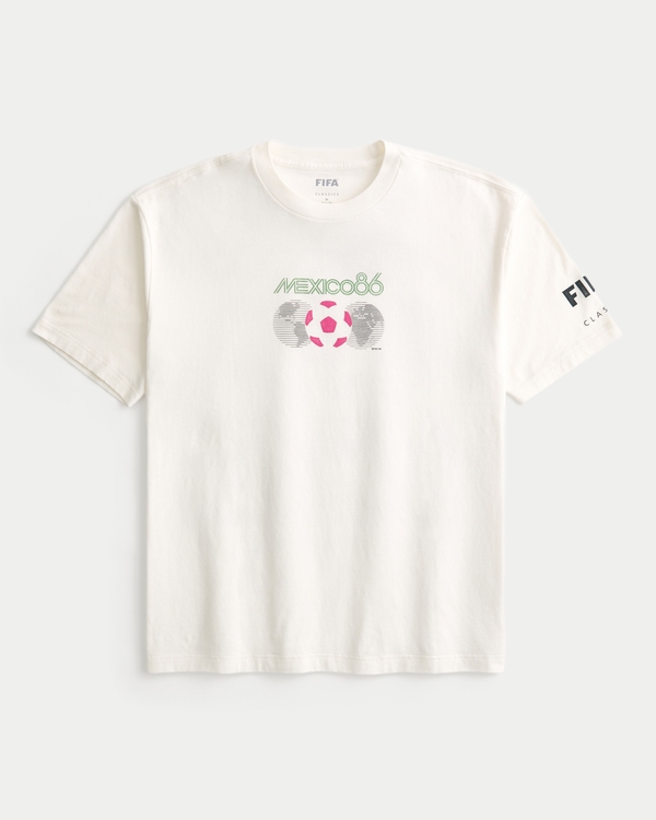 メンズ ボクシー FIFA World Cup Mexico 1986 グラフィックTシャツ