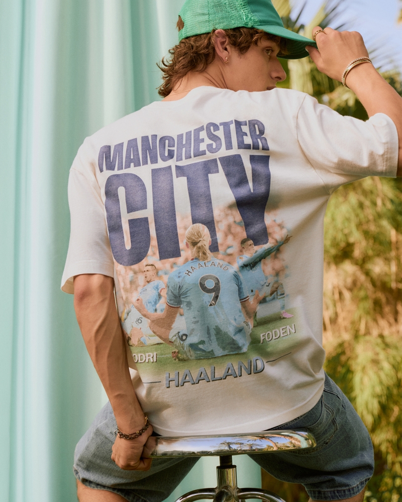 マンチェスター商品 メンズ Manchester City F.C.グラフィックTシャツ | メンズ セール