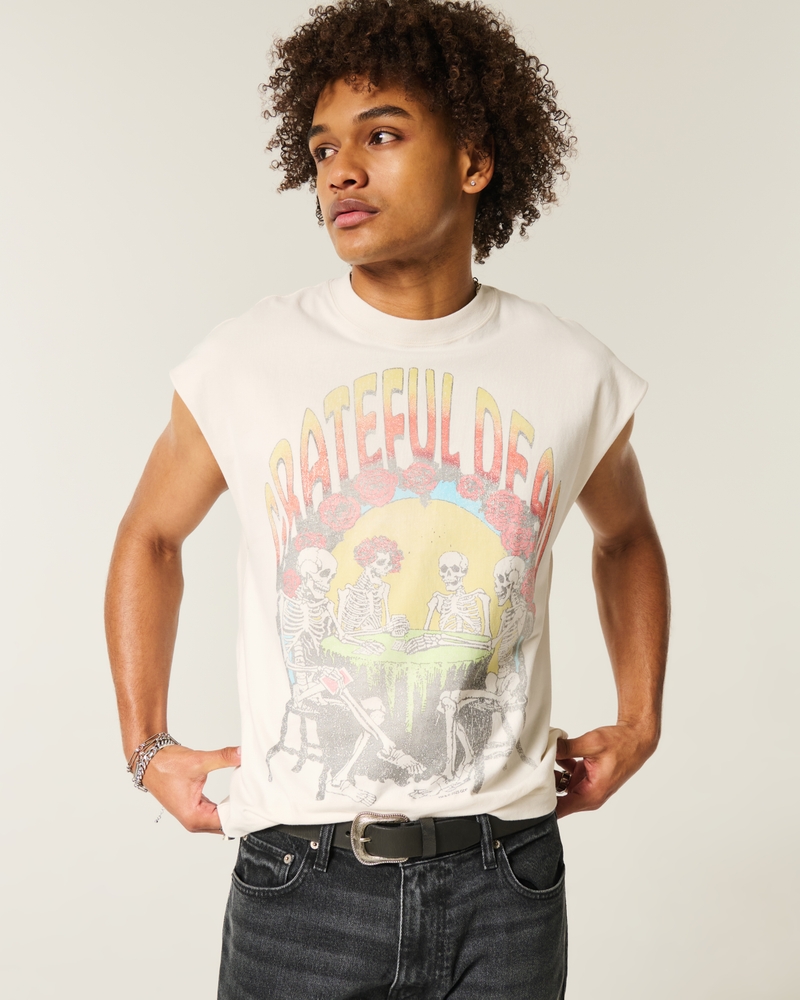 Boxy Heavyweight Grateful Dead Graphic Tank