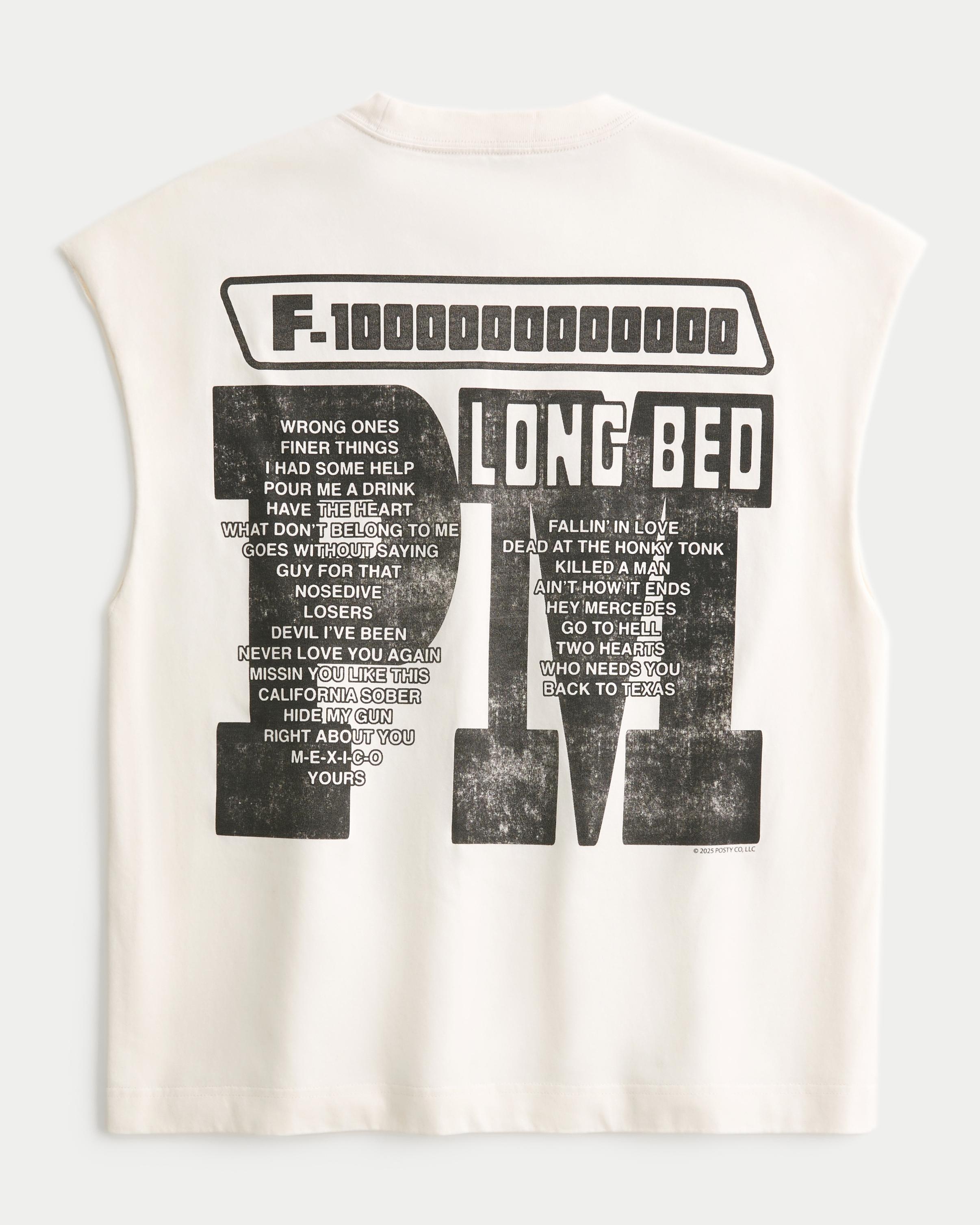 Boxy Heavyweight Post Malone Graphic Tank