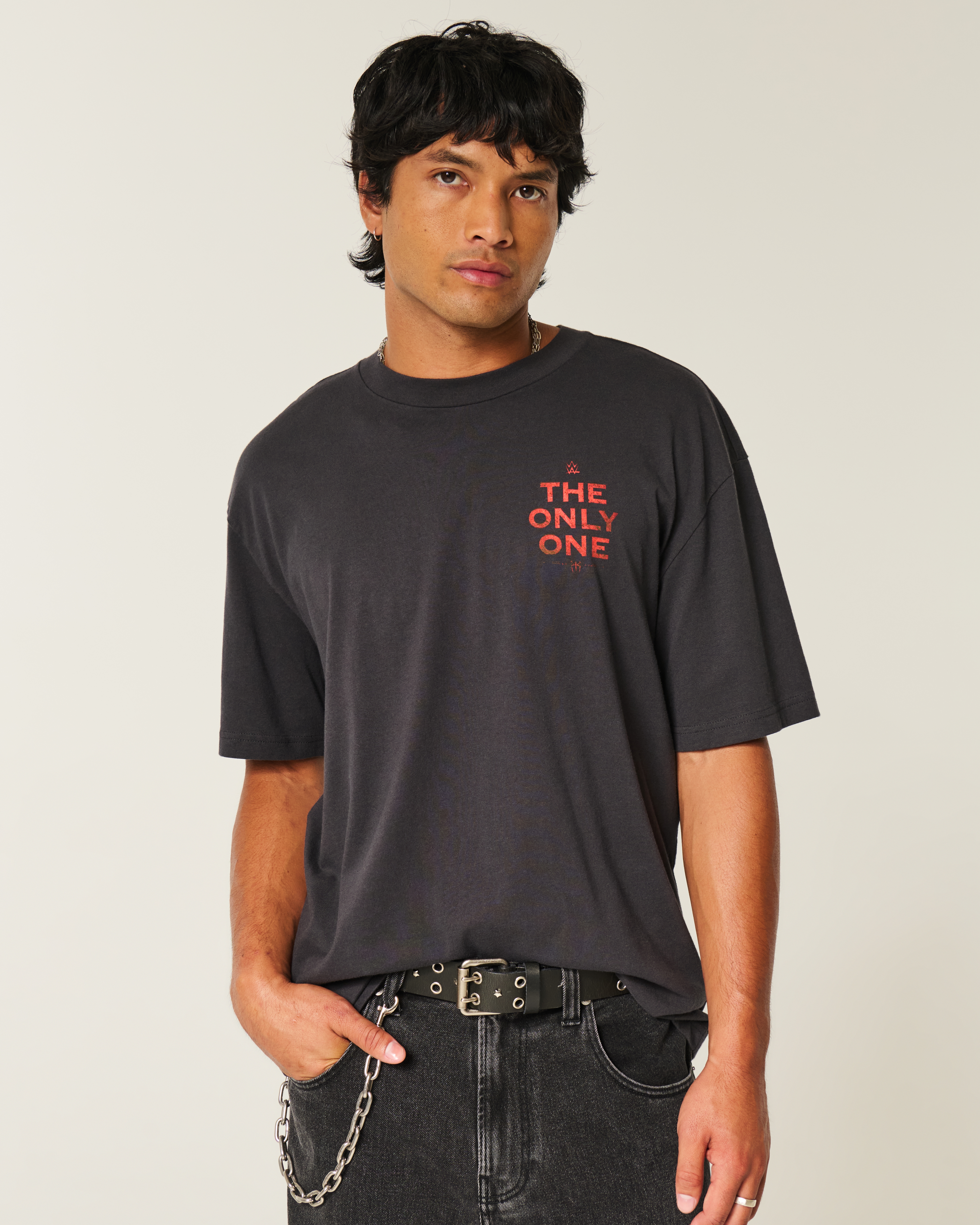 Boxy Roman Reigns The Only One Graphic Tee