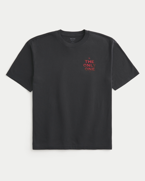 Men's Boxy Roman Reigns The Only One Graphic Tee | Men's Clearance