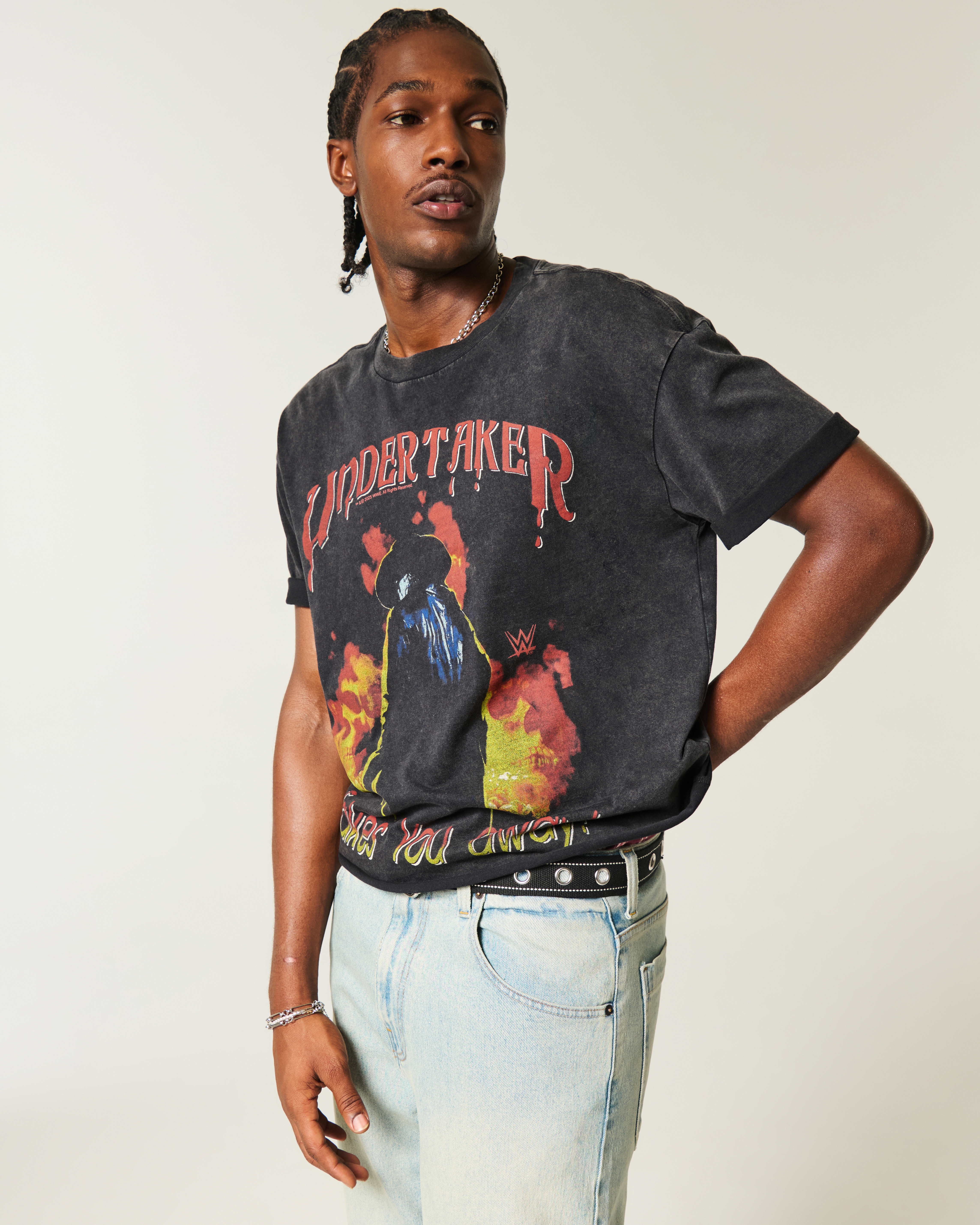 Boxy Undertaker Graphic Tee