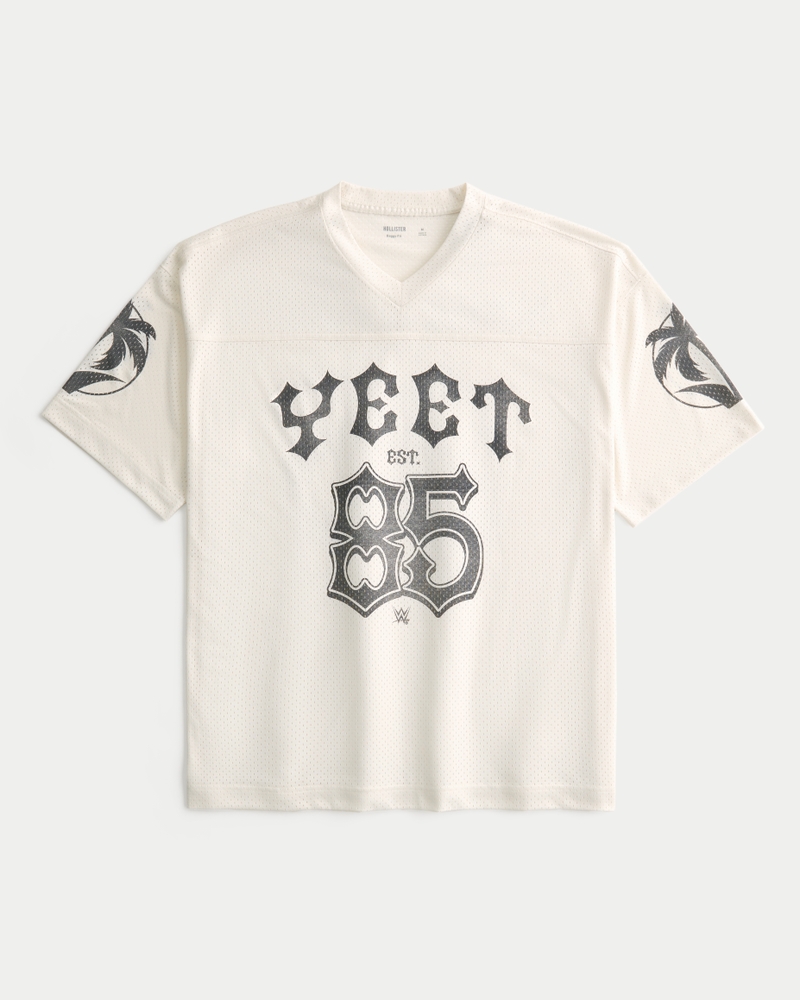 Baggy Jey Uso Yeet Graphic Football Jersey