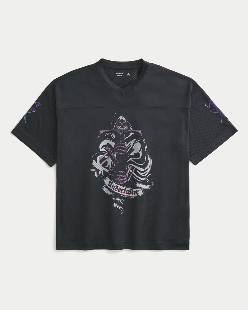 Baggy Undertaker Graphic Football Jersey