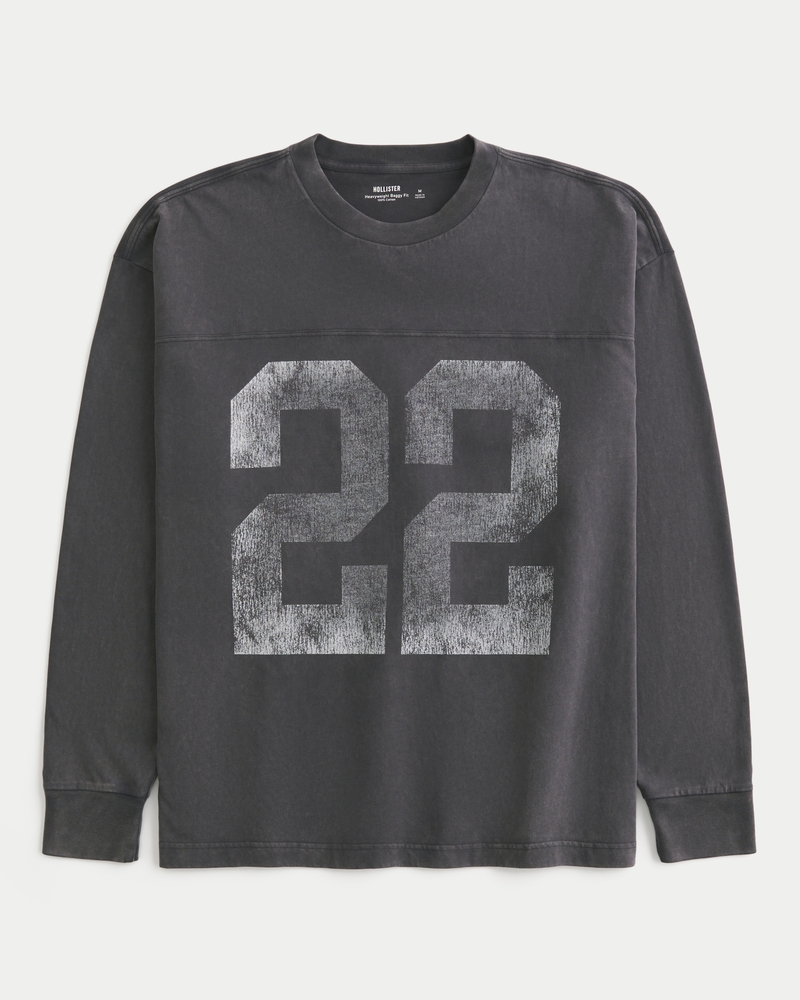 Baggy Heavyweight Long-Sleeve 22 Graphic Tee
