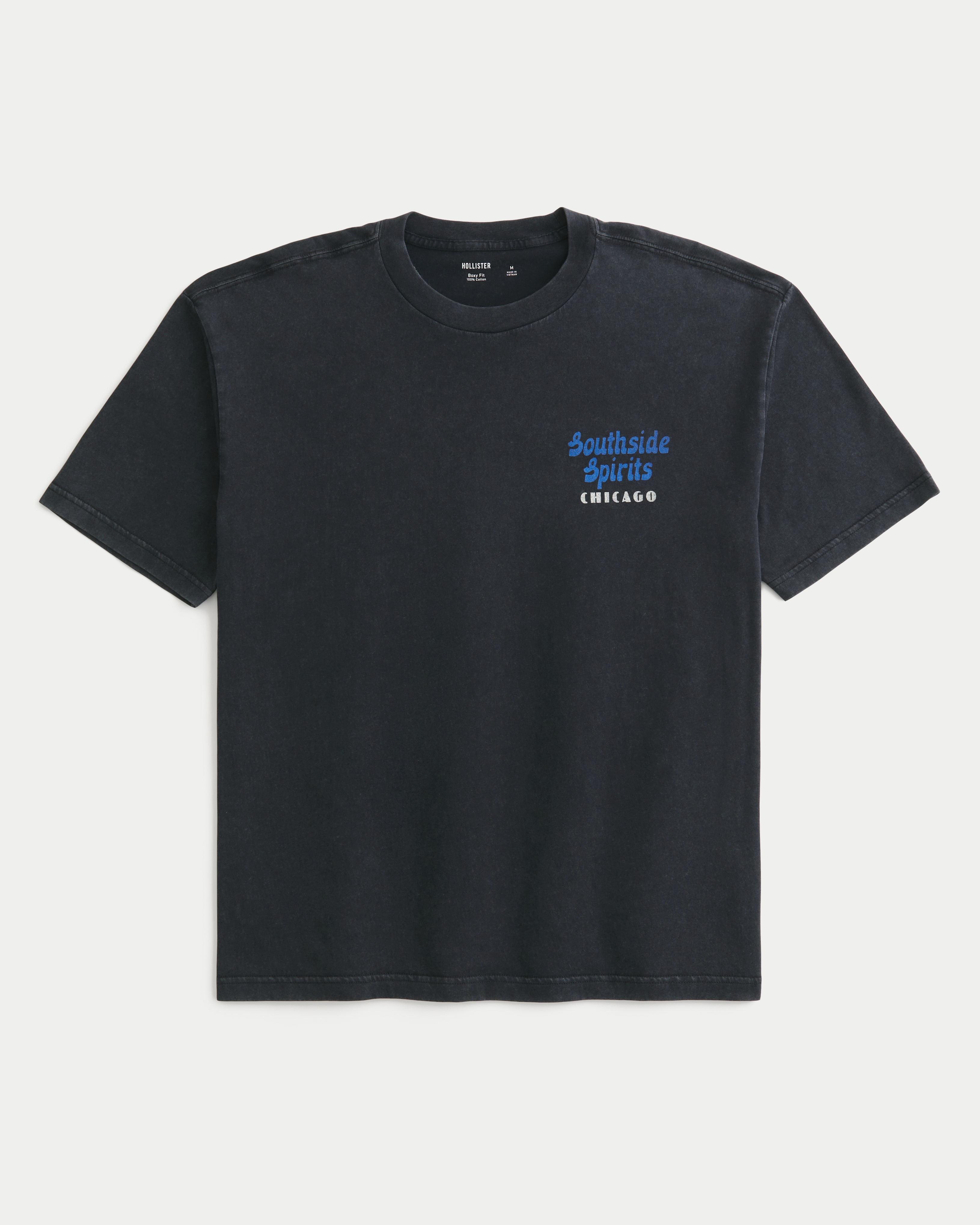 Baggy Cotton Southside Spirits Graphic Tee
