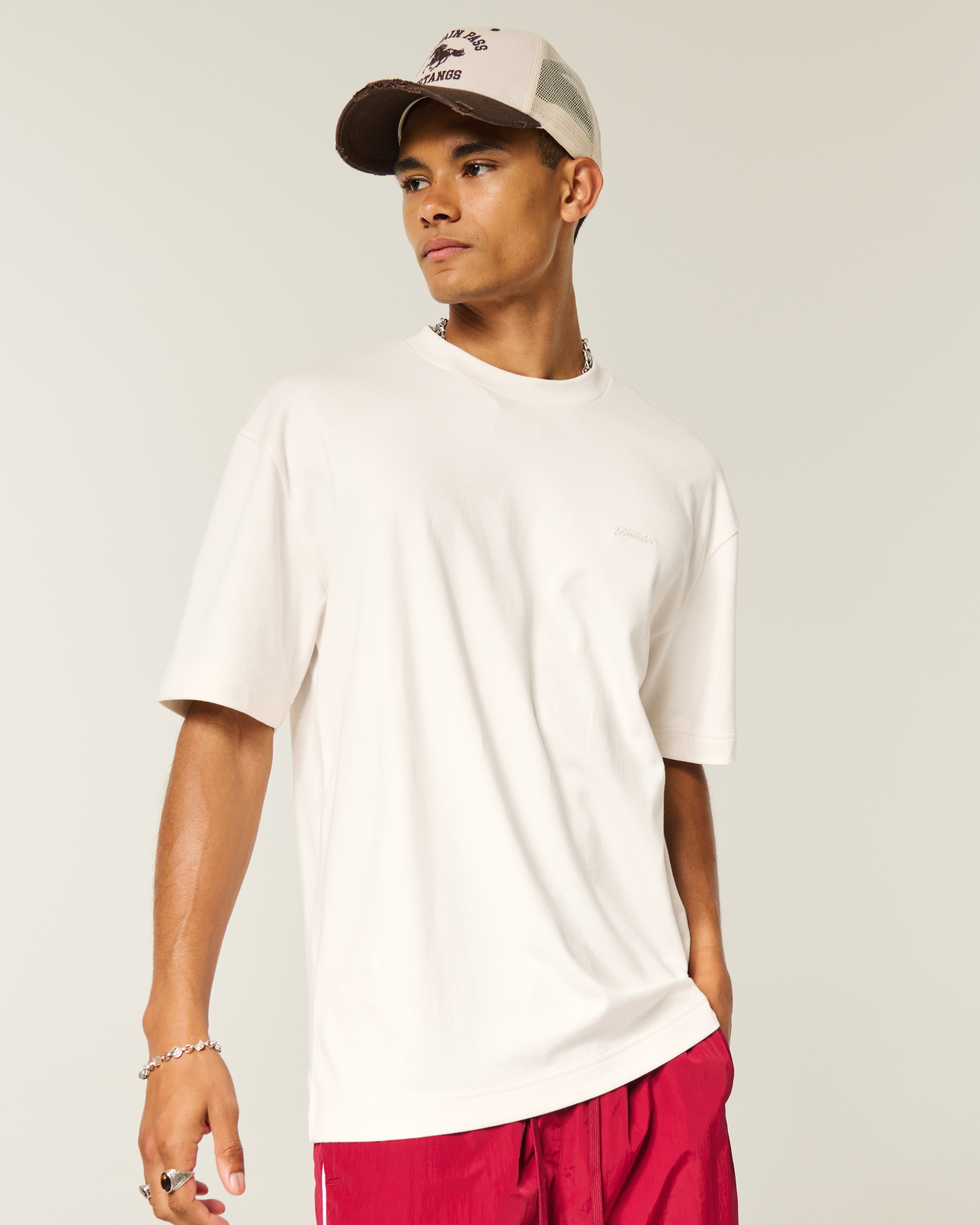 Boxy Logo Cooling Tee