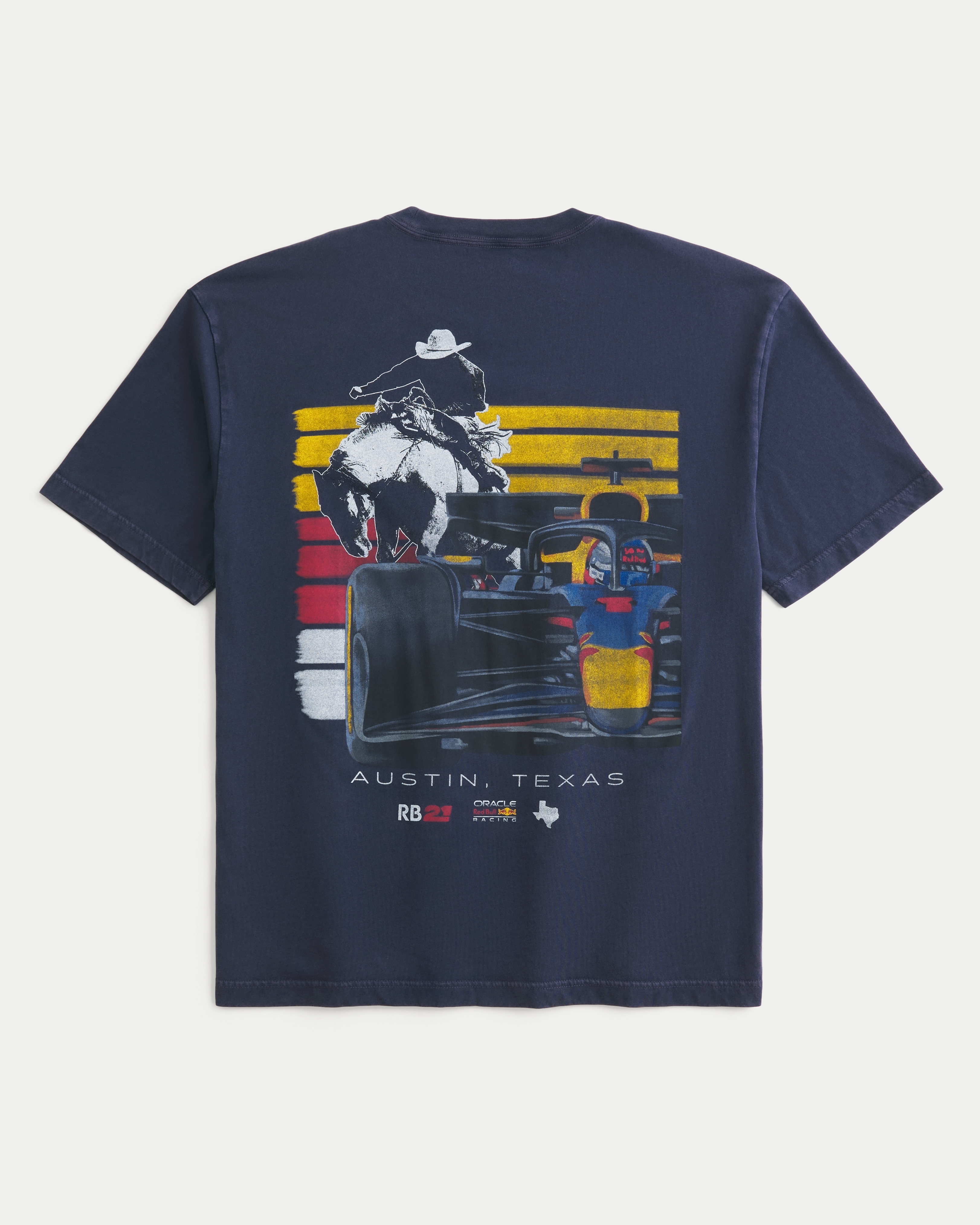 Boxy Oracle Red Bull Racing Graphic Tee