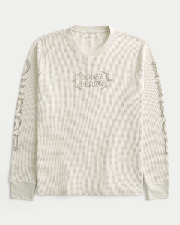 Men's Thermal Dodge Demon Graphic Shirt | Men's Clearance