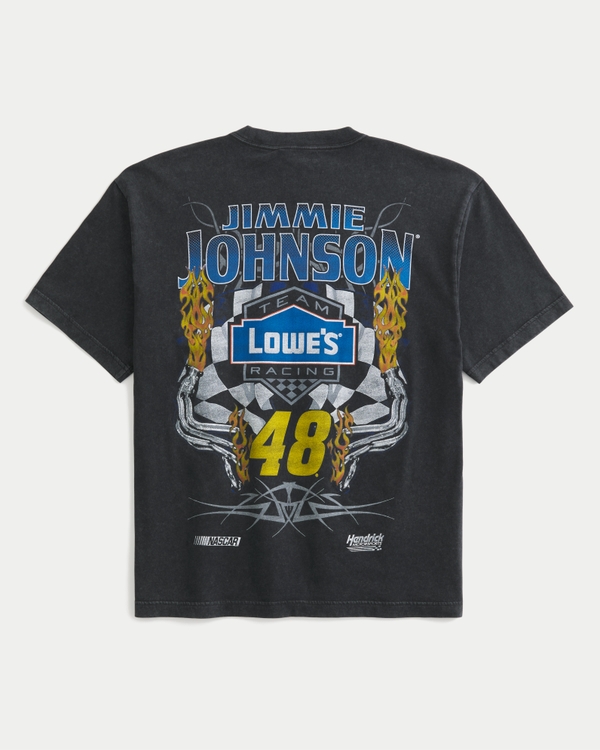 Boxy Jimmie Johnson Team Lowe's NASCAR Graphic Tee