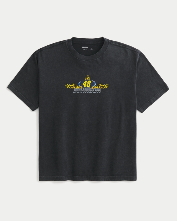 Boxy Jimmie Johnson Team Lowe's NASCAR Graphic Tee