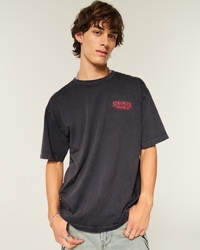 Boxy Cotton Stranger Things Graphic Tee